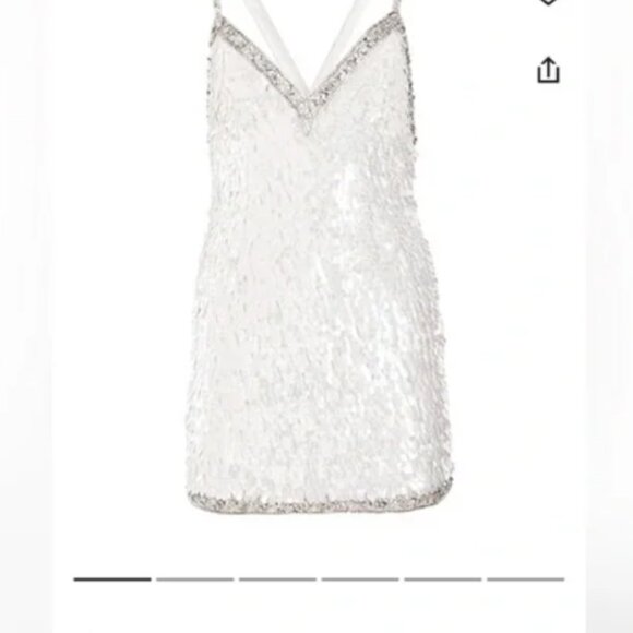 Retrofete White Ivanna Dress - Picture 3 of 4